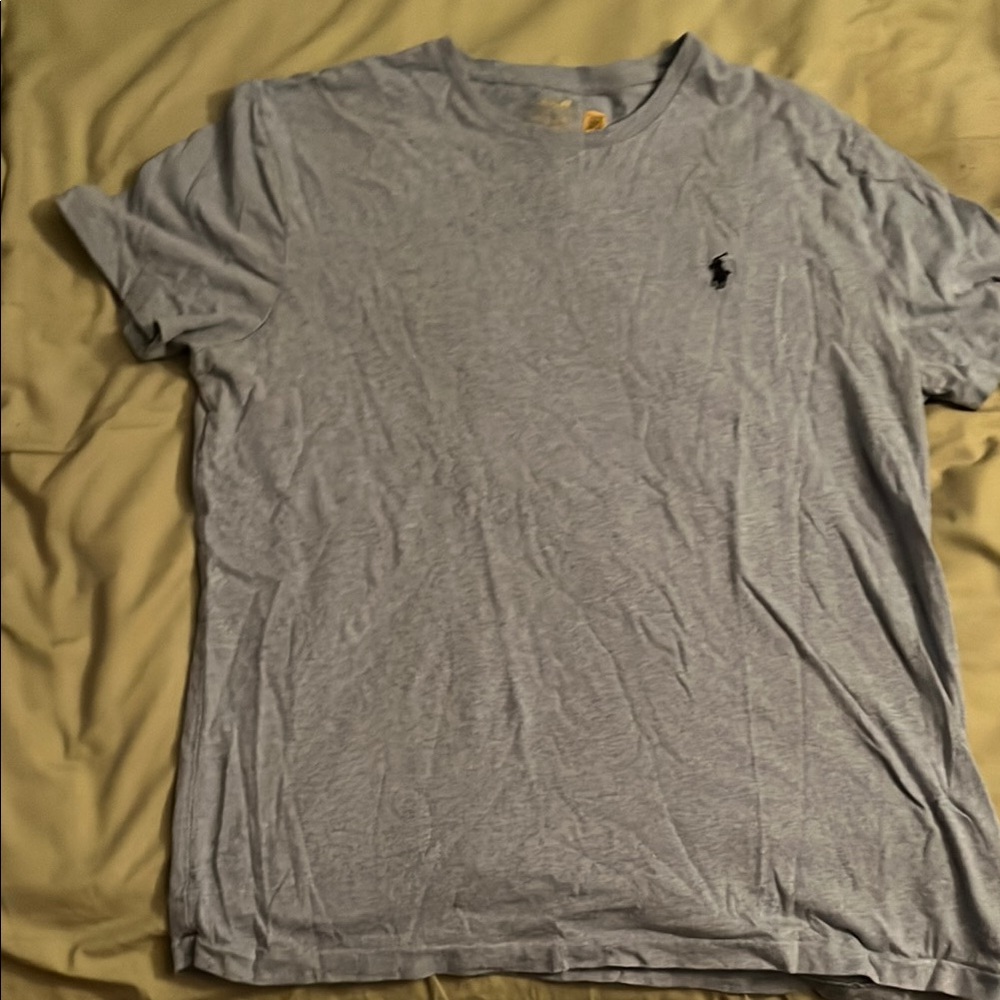 Polo by Ralph Lauren Men's Sky Blue T-Shirt